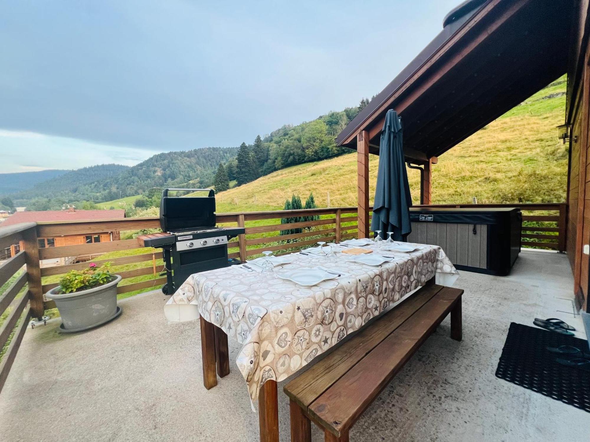 拉布雷斯Casa De Monzel With 6-Person Jacuzzi & Panoramic View别墅 外观 照片