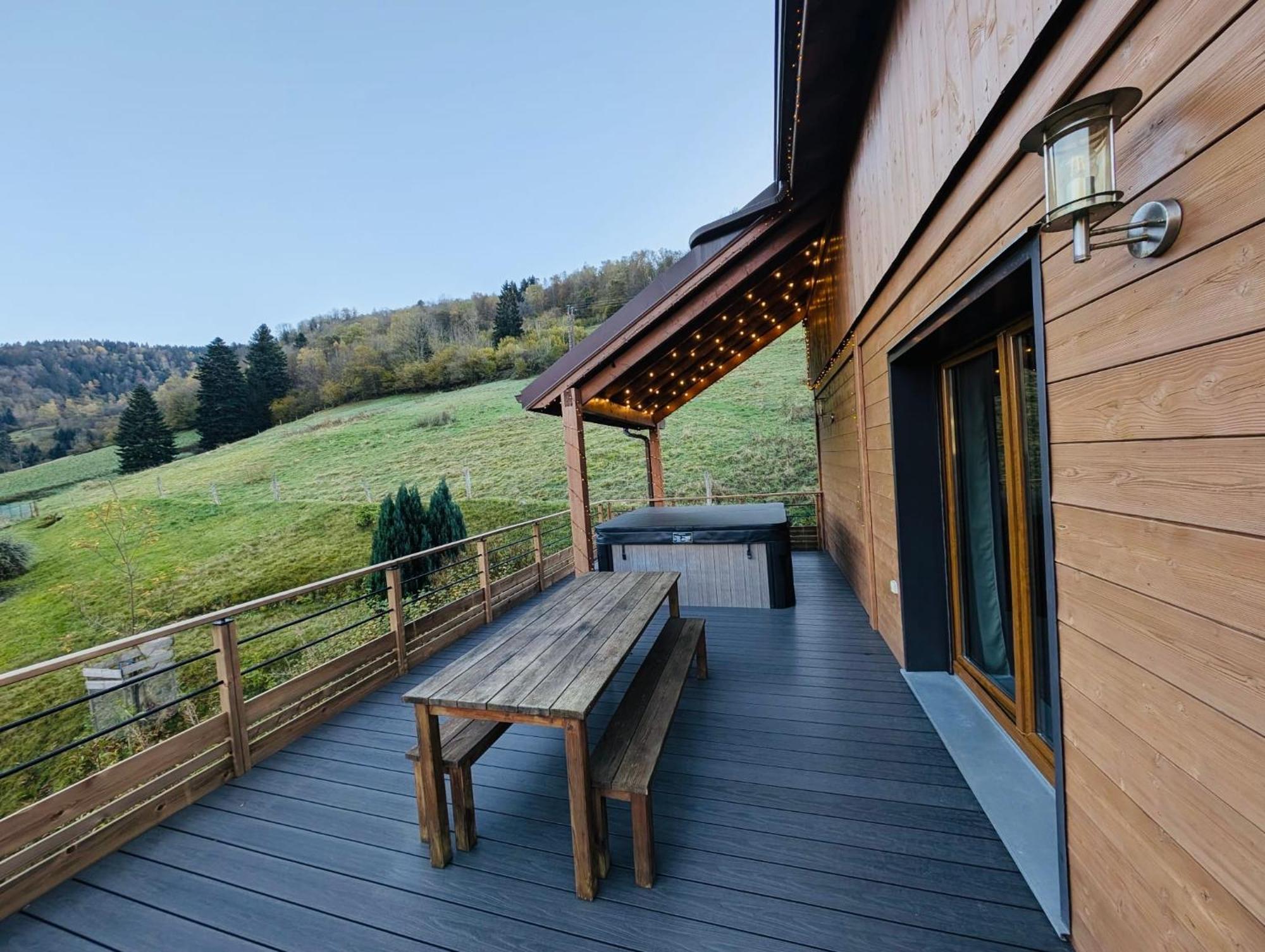 拉布雷斯Casa De Monzel With 6-Person Jacuzzi & Panoramic View别墅 外观 照片